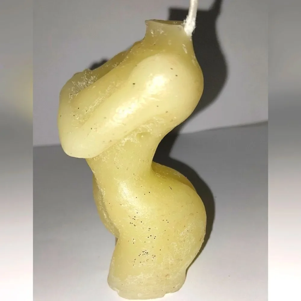 Hand crafted, goddess limited edition  sculpted candle